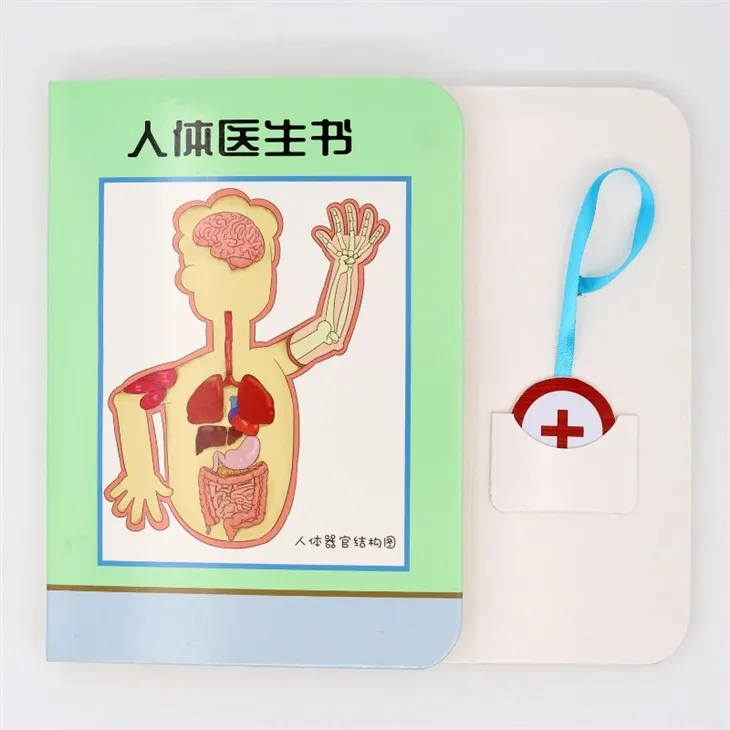 Best Medical Kids Learning Book With Fancy Voice Customized Bulk