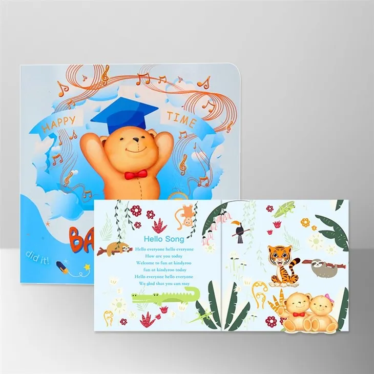 Interactive Voice Recording Book For Kids Speaking