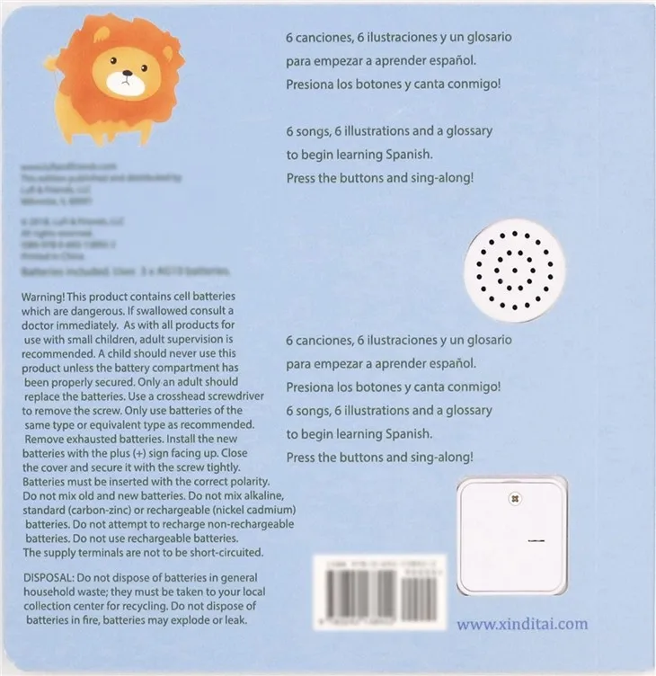 Study Toys Mickey Mouse Sound Book